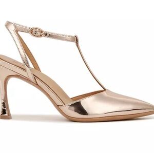 Women's Astrid T-Strap Pointed Toe Dress Pumps 10W